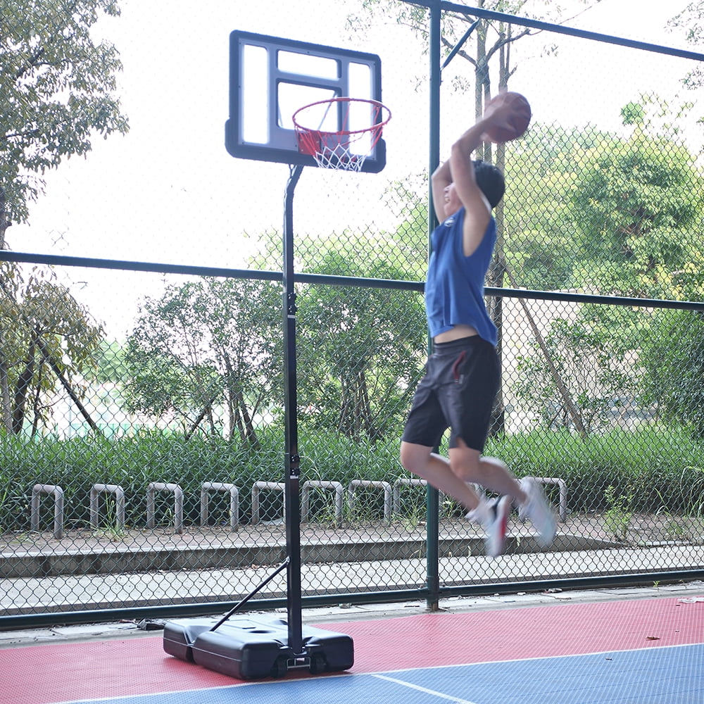 Portable Basketball Hoops, BTMWAY Basketball System Goal Outdoor