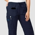 thumbnail image 4 of Wink WonderFLEX Women's Faith Multi-Pocket Cargo Scrub Pant, Navy, 2X Tall, 4 of 5
