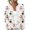 White, variant on Wang6 Button down Christmas Cardigan for Women Trendy Long Sleeve Xmas Tree Snowman Printed Sweater Tops Fall Winter Crew Neck Loose Fit Lightweight Jacket Light Gray XL