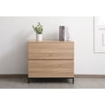 thumbnail image 2 of Elegant Decor AF110532MW 32 in. Lateral File Cabinet, Mango Wood, 2 of 10