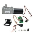 thumbnail image 1 of Motorreductor DC12V, accesorios de maquinaria de reducción de velocidad de tornillo sin fin turbo, con eje de 8 mm, 5840‑31ZY(12V12RPM), 1 of 14