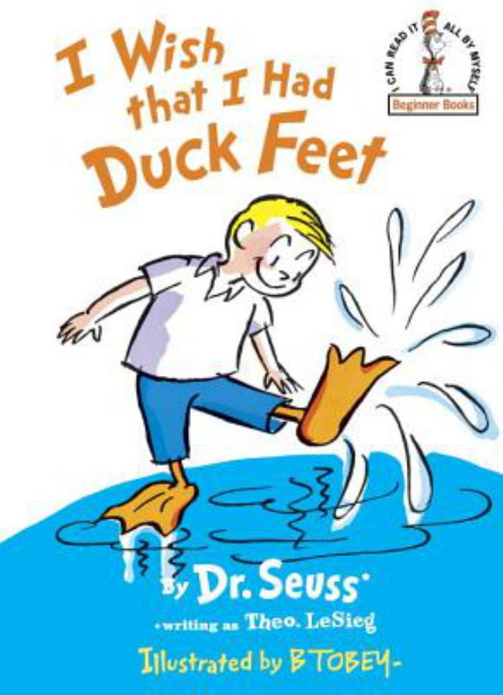 Dr9 I WISH THAT I HAD DUCK FEET 音声絵本 Dr. Seuss: I Wish That I Had Duck Feet Hardcover Book - Walmart.com