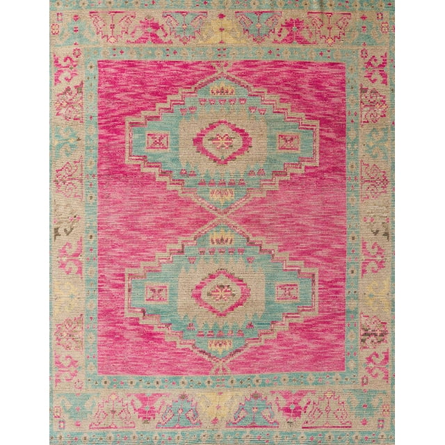 Ahgly Company Machine Washable Indoor Rectangle Abstract Light French Beige Brown Area Rugs, 2' x 5'