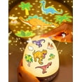thumbnail image 2 of Dinosaur Egg Galaxy Star Projector - Bluetooth Speaker, 360 Rotating Rechargeable LED Night Light for Kids & Adults' Bedroom, 2 of 7