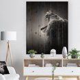 thumbnail image 3 of Design Art - Lion Displaying Teeth, 3 of 5