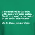 thumbnail image 3 of CafePress - Earth Is Small Indeed Dark T Shirt - Men's Classic Graphic Cotton T-Shirt, 3 of 4