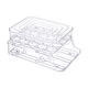 thumbnail image 4 of Bearachild Egg Fresh Storage Box Transparent with Lid for Kitchen Egg Storage Rack  Almacenamiento y organización del hogar Blanco 2 capas, 4 of 6
