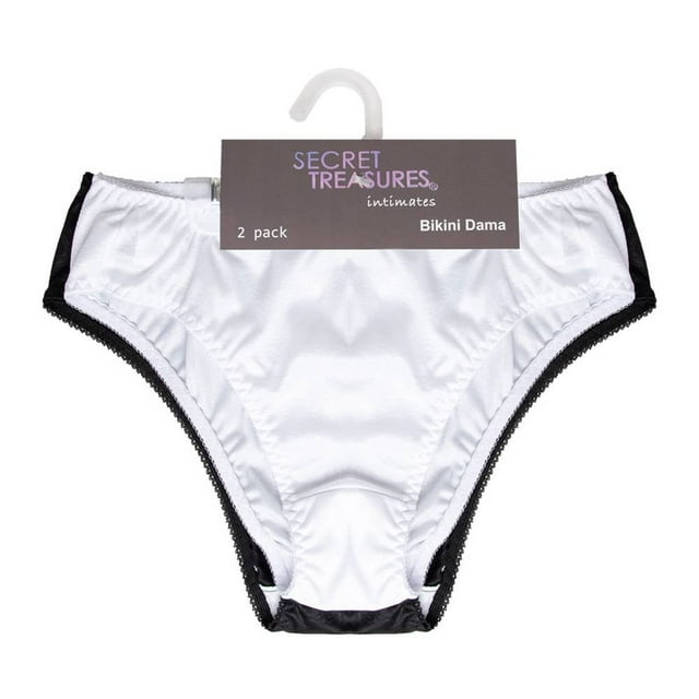Bikini Secret Treasures para Mujer, Multicolor 1 Paquete con 2 Piezas Talla G