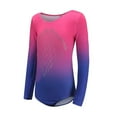 thumbnail image 2 of Teens Girls Sleeveless/Long Sleeve Shiny Diamond Ballet Dancewear Gymnastics Leotards Dress 5-14Y, 2 of 3
