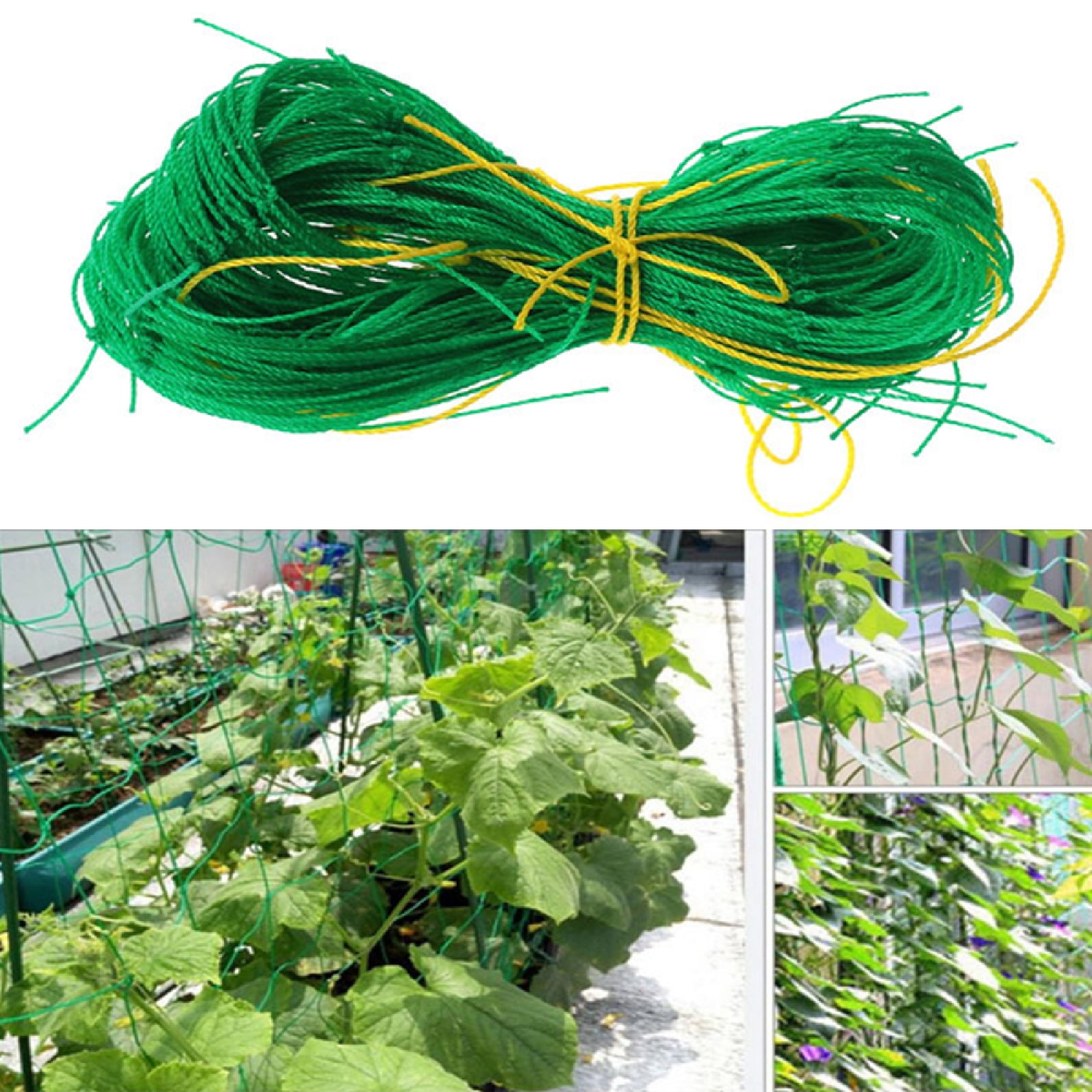 6*12ft Garden Plant Climbing Net Cucumber Vine Trellis Netting Grow Mesh Support 