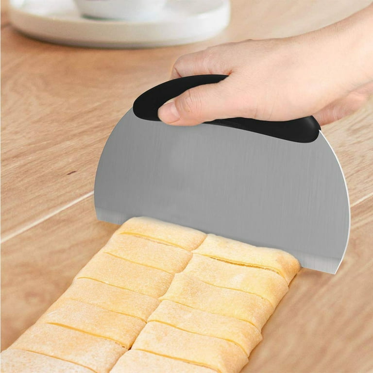 pastry stainless steel dough scraper cutter