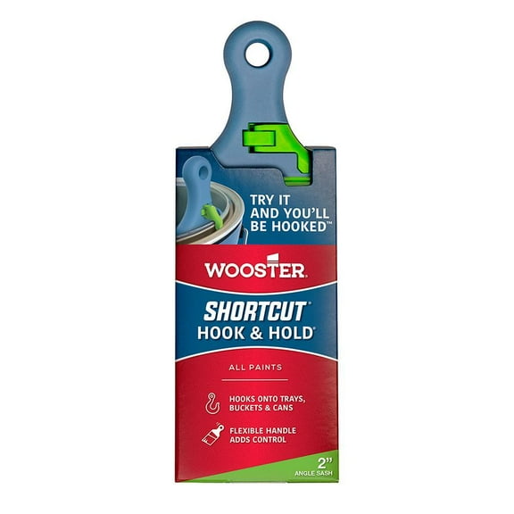 2 In. Shortcut Hook And Hold Polyester Angle Sash Brush