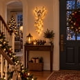 thumbnail image 5 of Angel Blessing Wall Light, 11.81 in Glowing Prayer Angel Decoration, 3D Molded Figure with Flowing LED Light for Living Room, Entryway, Fireplace Seasonal Decor, 5 of 6
