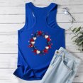 thumbnail image 4 of GERsome Womens 4th of July Tank Tops Summer USA Flag Stars Stripes Graphic Tees Scoop Neck Sleeveless Loose Fit T-Shirts S-2XL, 4 of 5