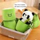 thumbnail image 2 of Animal de peluche de panda, 9,8 peluches de oso panda de peluche que sostienen bambú, lindo panda en juguetes de peluche de bambú, regalos para niños y niñas, 2 of 5