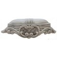 thumbnail image 1 of Premier Hardware Designs PHDC-40-SP 3 Inch Center-To-Center Art Deco Cup Cabinet Pull, Shiny Pewter, 1 of 1