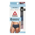 thumbnail image 2 of Reebok Women's Underwear Air Tech Performance Brief Panties, 6-Pack, Sizes XS-3XL, 2 of 15