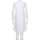 thumbnail image 3 of Sonducket Vestido de tiras Traje de verano con cuello halter Exquisito Cuello Dulce regalo Elegancia Diseño elegante Ropa de mujer Vestidos Blanco XXL, 3 of 6