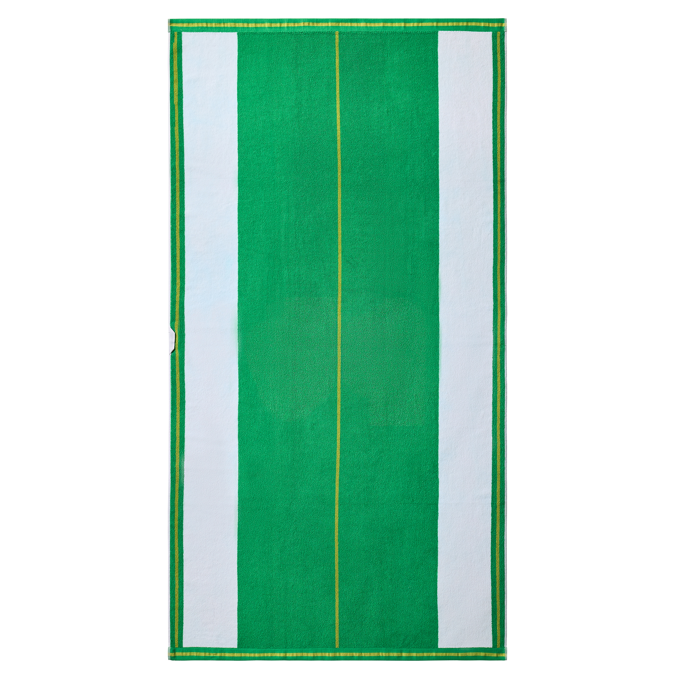 Better Homes & Gardens Coastal Resort Cotton Blend Beach Towel, 40 x 72 in, Pink & Green