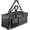 Black, variant on Fitdom 130L 36" Heavy Duty Extra Large Sports Gym Equipment Travel Duffle Bag W/Adjustable Shoulder Strap & 7 Compartments. Perfect for Soccer Baseball Basketball Hockey Football, Team Coaches & More