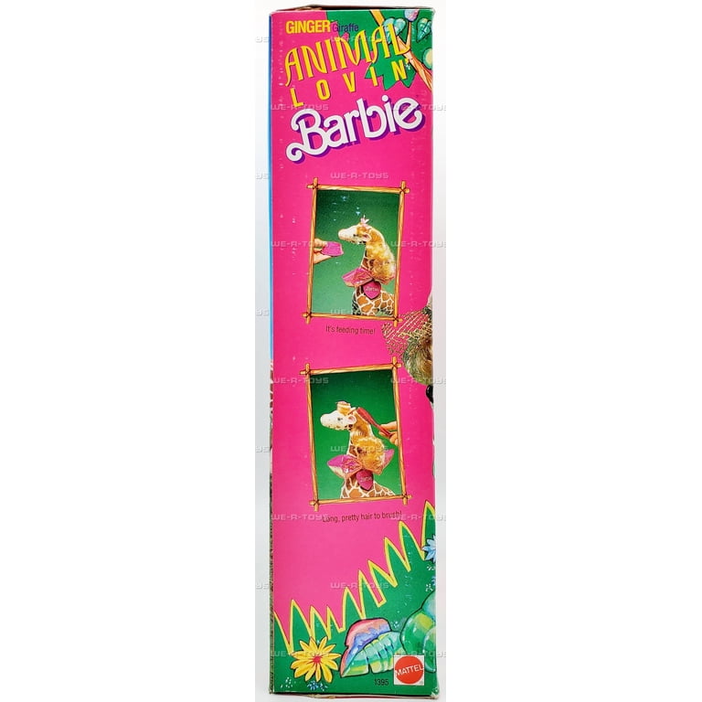 Animal Lovin' Barbie Ginger the Giraffe Plush Doll 1988 Mattel