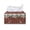 Checkered Snowman Snowflake Design, variant on Chririnla PU Leather Tissue Case Box, Waterproof Lightweight Rectangular Car Tissue Holder for Office Kitchen, Skull Floral Pattern