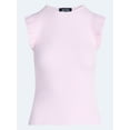 thumbnail image 6 of Scoop Women’s Sleeveless Ruffle Tank Top, Sizes XS-XXL, 6 of 6