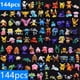 thumbnail image 2 of 1-144 piezas Caja de regalo de Pokémon Regalo de Navidad Figuras de acción Juguetes Figuras de anime genuinas de Pikachu Juguetes de Pokémon para niños, 2 of 5