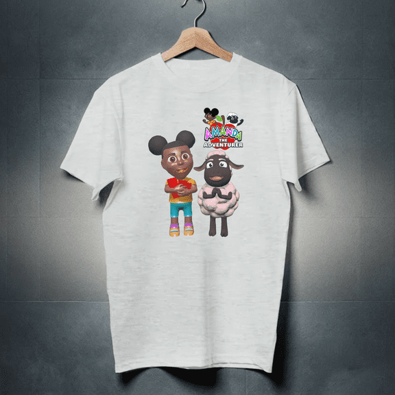 Amanda The Adventurer Wooly Unisex Softstyle T-Shirt