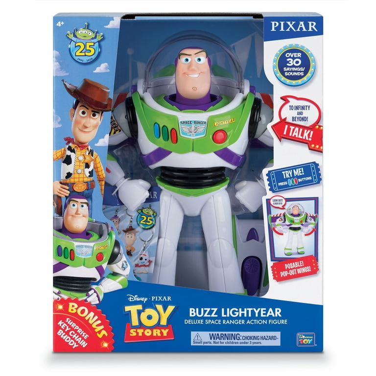 Disney Toy Story Buzz Lightyear Deluxe Action Figure