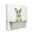 thumbnail image 4 of Stupell Industries Rabbit Bubble Bath Animals & Insects Painting Gallery Wrapped Canvas Art Print Wall Art, 24 x 24, 4 of 8