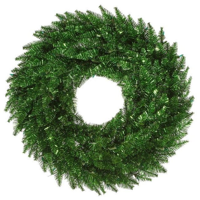Vickerman K165836 Couronne de Sapin Vert Non Allumée de 36 Po avec 320 Pointes