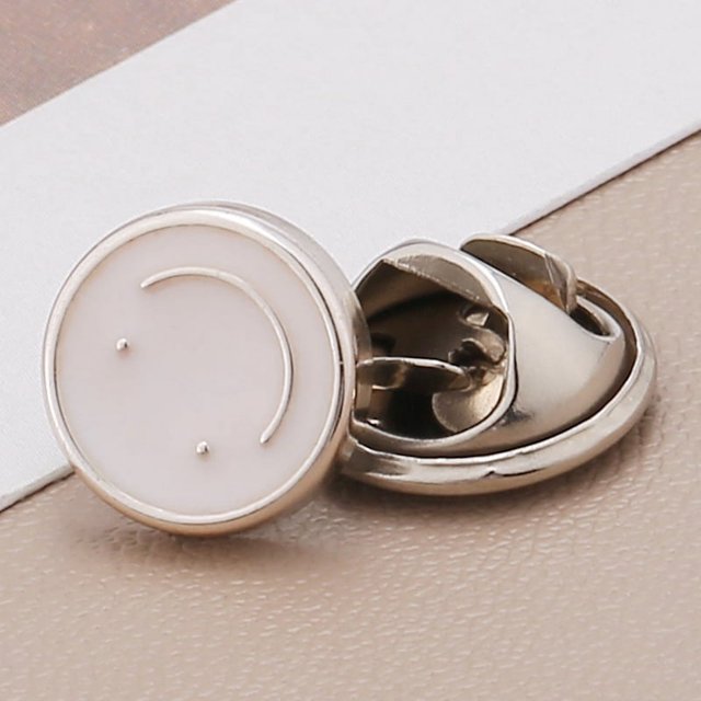 Botón antidesgaste, pequeño broche sin costuras, fijo, extraíble, invisible, botón decorativo para camisa de cuello bajo para mujer