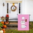 thumbnail image 5 of Love Cat Cartoon Style Durable House Flags for Outdoor Lawn Decoration - Kitten Cute Cat Double-Colored Hanging Decoration Fluffy Cat Washable Outdoor Garden Flags - 28x40inch, 5 of 6
