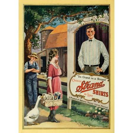 Menswear Review 1922 Strand Shirts Canvas Art - Unknown (18 x 24) Menswear Review 1922 Strand Shirts Canvas Art - Unknown (18 x 24)