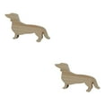 thumbnail image 1 of Transemion Wood Dinner Plate With Dachshund Stylish And Functional Tableware Multipurpose burlywood 2Set, 1 of 6