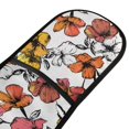 thumbnail image 2 of Dailycode Double Sided Oven Mitt with Loop Heat Resistant Kitchen Long Potholders 7" x 35" Summer Floral Flower, 2 of 6