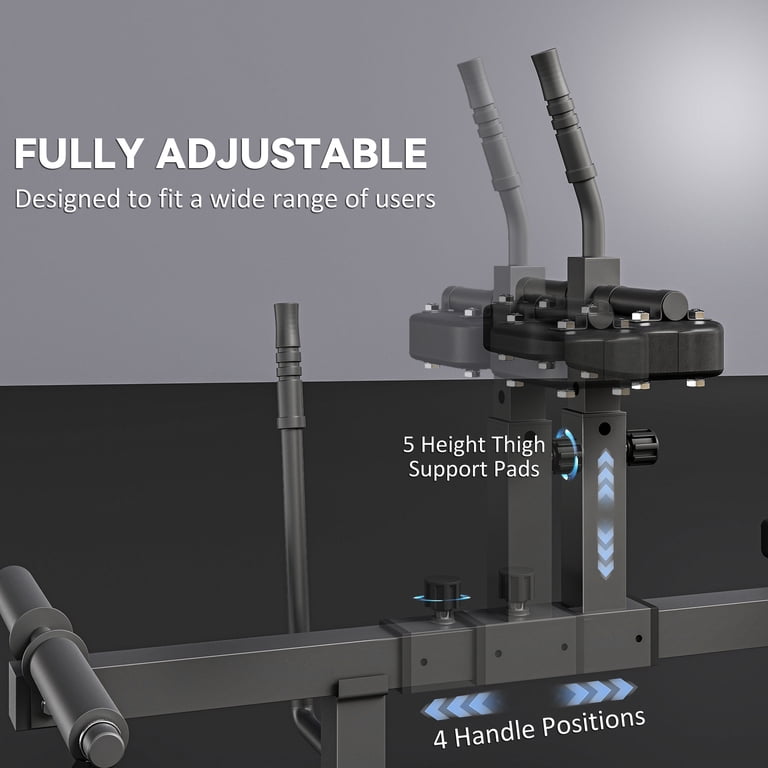 Soozier Adjustable Seated Calf Raise Machine, Black photo 4