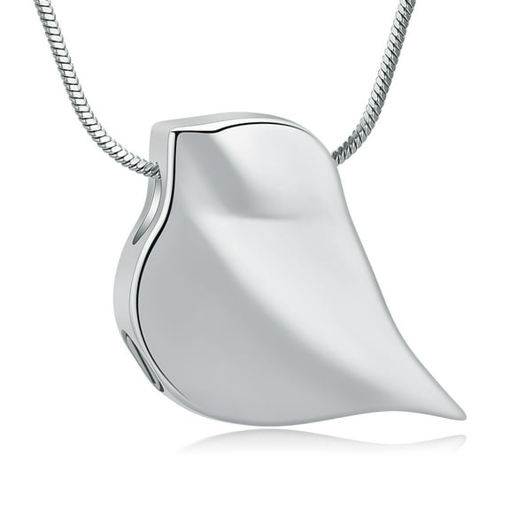 Cremation Jewelry for Ashes Stainless Steel Peace Dove Urn Keepsake Memorial Ash Holder Cremation Urn Pendant Necklace