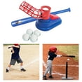 thumbnail image 3 of Colaxi Machine de Lancer de Baseball pour Enfants Machine de Frappe de Baseball pour Garçons Filles Cadeaux Rouge, 3 of 4
