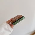 thumbnail image 4 of Luxury Ultra Slim PU Leather for iPhone 16 Plus Case, Classic Design Magsafe Wireless Charging Shockproof Protective Lightweight Case for Boys Girls Men Women for iPhone 16 Plus, Brown, 4 of 8