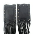 thumbnail image 5 of Motorcycle Tassel Fringe Grips Lever Cover Leather For Chopper Cruiser, 5 of 5