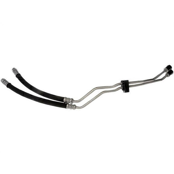 Lower Auto Trans Cooler Hose Assembly - Compatible with 2008 - 2012 Jeep Liberty 3.7L V6 2009 2010 2011