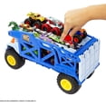 thumbnail image 3 of Hot Wheels Monster Trucks Rhino Transporteur monstre, 3 of 7