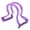 Purple, variant on NFTIGB Violin Bow Collimator Straightness Corrector Teaching Tool for 1/4 1/8 1/10 Violins, White