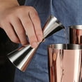 thumbnail image 5 of Finished Jigger with Measurements Inside,cocktail measuring cup jigger for bartending, 5 of 5