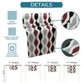 thumbnail image 7 of Table Runner Dresser Scarves 90 Inch Long, Mordern Art Geometric Pattern Linen Dining Table Runners Red Gary Black Texture Tabletop Scarf for Wedding Holiday Party Kitchen, 7 of 7