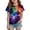 3-Dark Purple, variant on WMQPNNS Tops for Girl Casual Girls Tops Size 8-10 Short-Sleeved Tunic Tops Fashion Crewneck Cotton Tunic Shirt Kids Summer Outfits(Size 6-7 Years, 5-Purple)