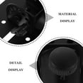 thumbnail image 3 of ETHZZLE Sturdy Black Metal Speaker Rack Tray Compatible with Projectors and Tripods, 3 of 8