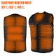 thumbnail image 2 of Chaleco Térmico Eléctrico Chaqueta Chaleco Térmico Alimentado Por Usb Lavable Unisex Invierno Cálido Abrigo Térmico Chaleco De Calentamiento Rápido Para Ciclismo Esquí Camping Motocicletas,2Xl Muyoka Hogar, 2 of 7